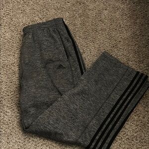 Adidas Fleece Lined Gray Sweatpants